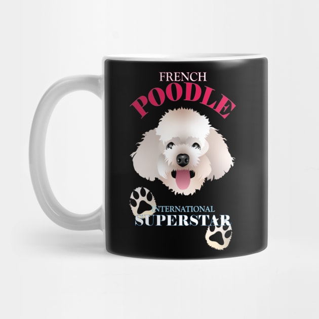 French Poodle Superstar by Dog Talo